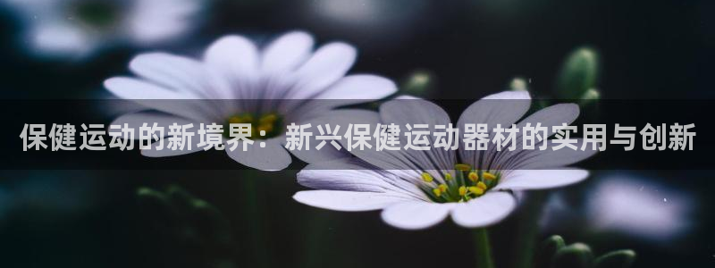 意昂体育4平台假的吗是真的吗：保健运动的新境界：新兴保健运动